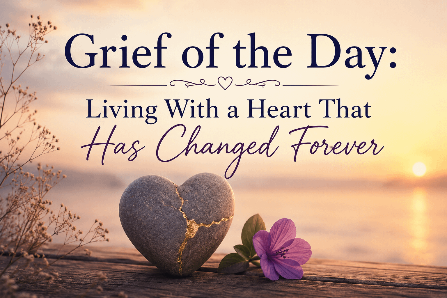 Grief of the Day: Living With a Heart That Has Changed Forever 7 Grief of the Day: Living With a Heart That Has Changed Forever