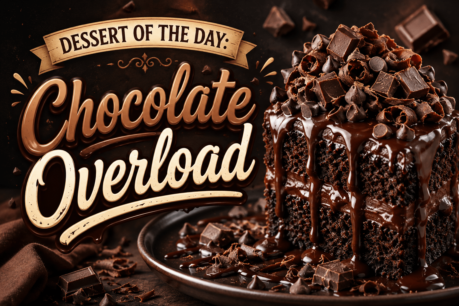 Dessert of the Day: Chocolate Overload 10 Dessert of the Day: Chocolate Overload