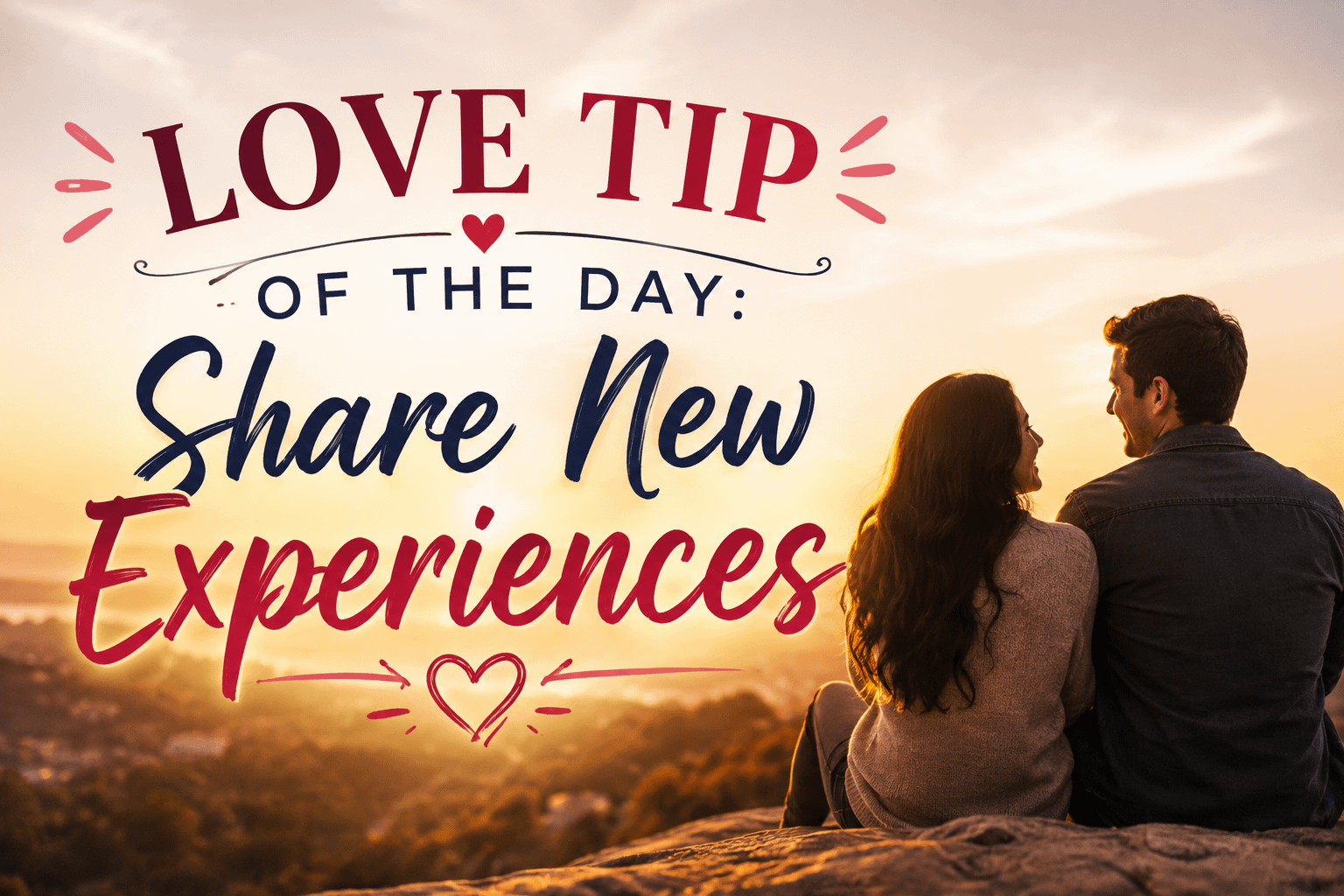 Love Tip of the Day: Share New Experiences 3 Love Tip of the Day: Share New Experiences
