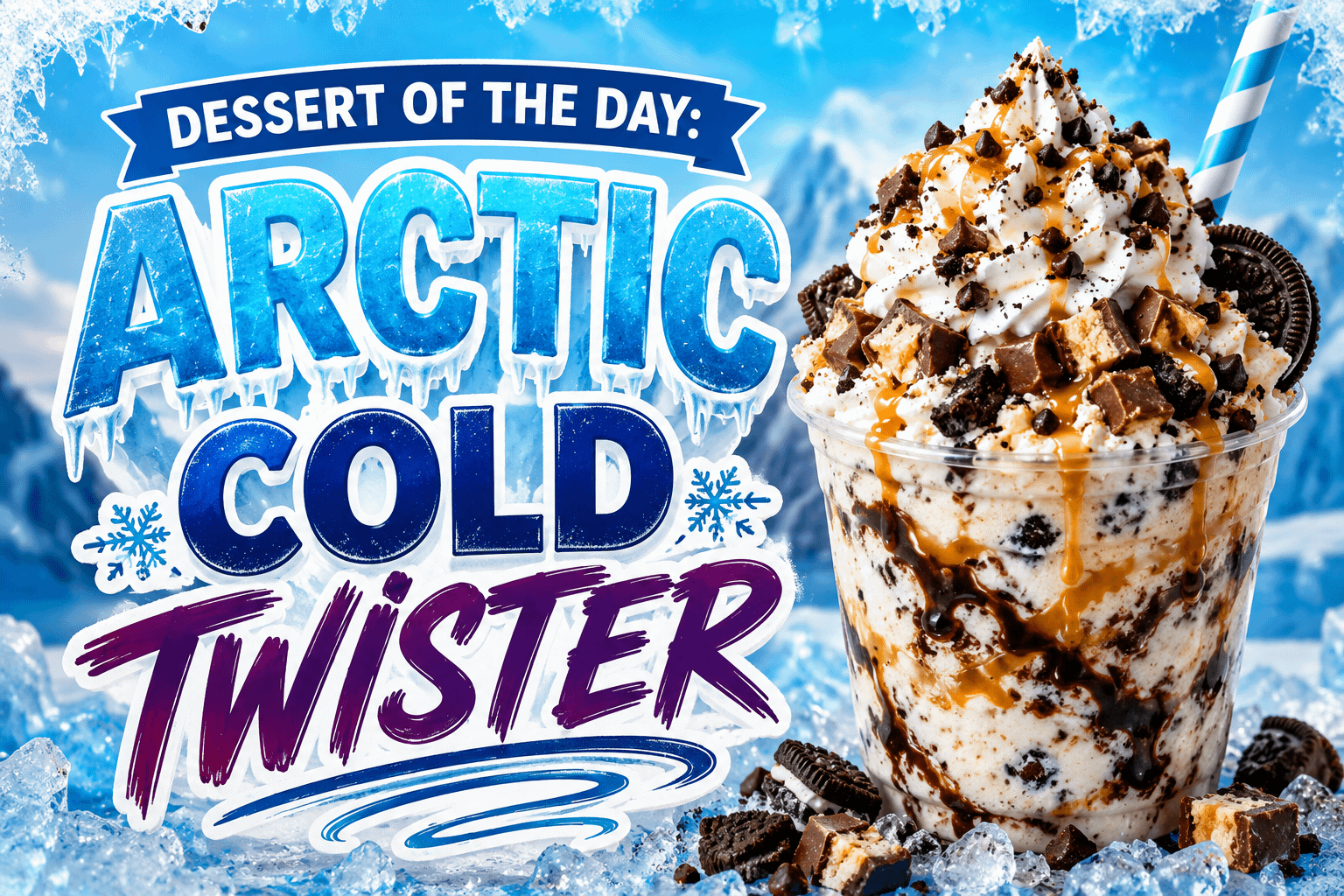 Dessert of the Day: Arctic Cold Twister 7 Dessert of the Day: Arctic Cold Twister