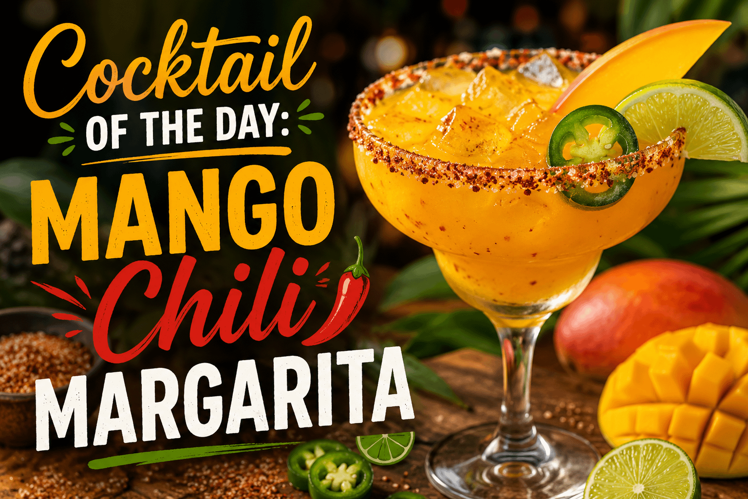 Cocktail of the Day: Mango Chili Margarita 1 b38bf25a 847f 4694 8431 abc3799f9687