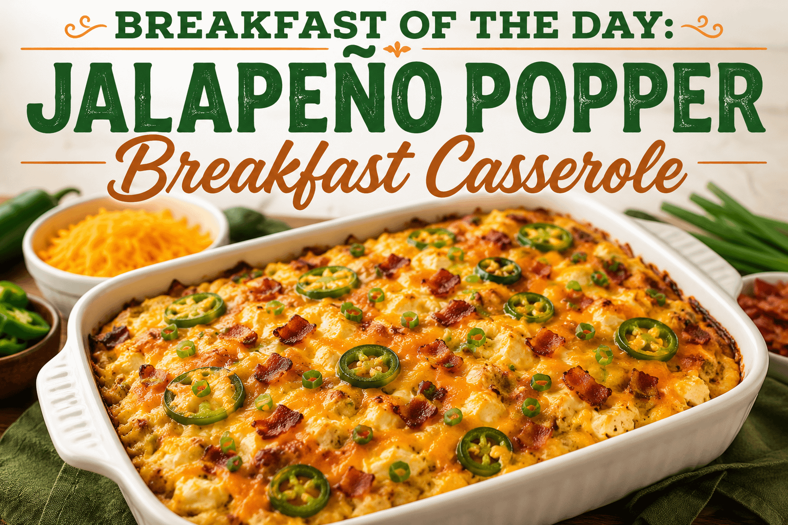 Breakfast of the Day: Jalapeño Popper Breakfast Casserole 1 e9ad214c d6bb 45ca 91a8 fcf970011af0