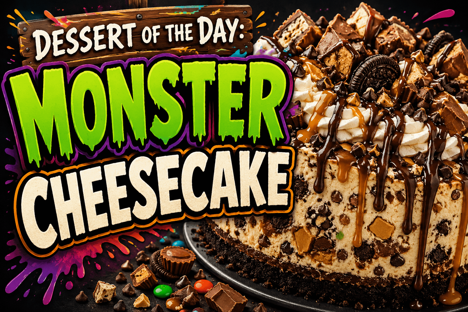 Dessert of the Day: Monster Cheesecake 3 Dessert of the Day: Monster Cheesecake