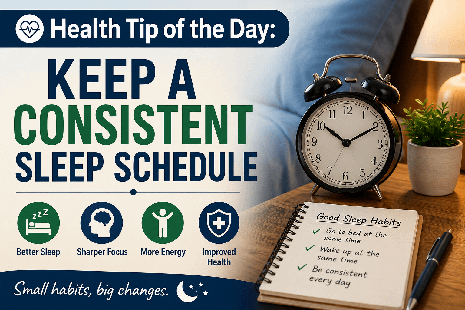 Health Tip of the Day: Keep a Consistent Sleep Schedule 1 f365792e d18d 455e 80fd ff5e8b57f4f6