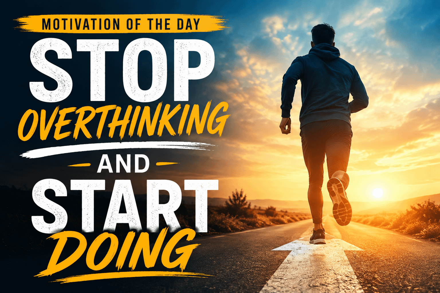 Motivation of the Day: Stop Overthinking and Start Doing 15 Motivation of the Day: Stop Overthinking and Start Doing