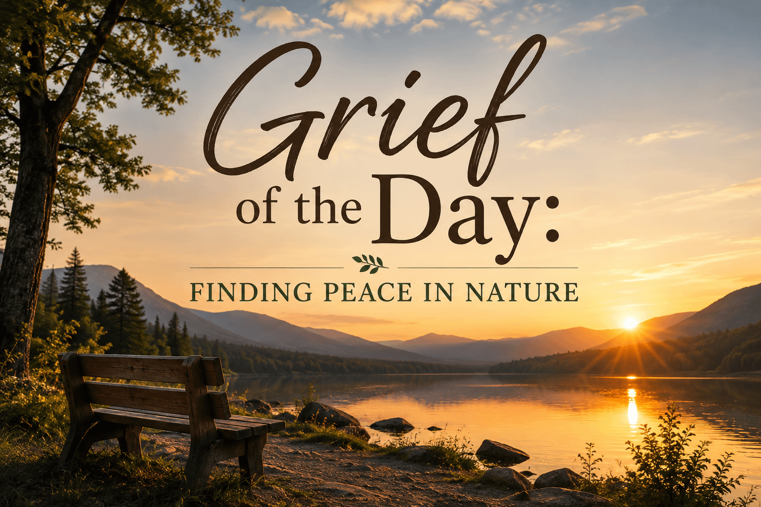 Grief of the Day: Finding Peace in Nature 2 Grief of the Day: Finding Peace in Nature