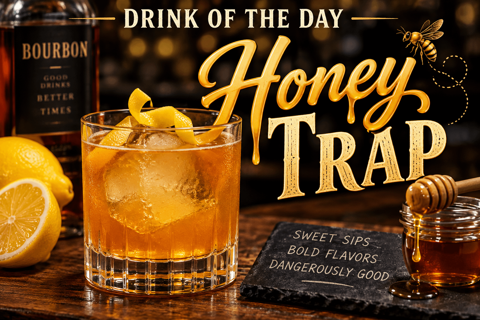 Drink of the Day: Honey Trap 1 049ac445 e6e4 4bd8 aae4 c13ae548e222