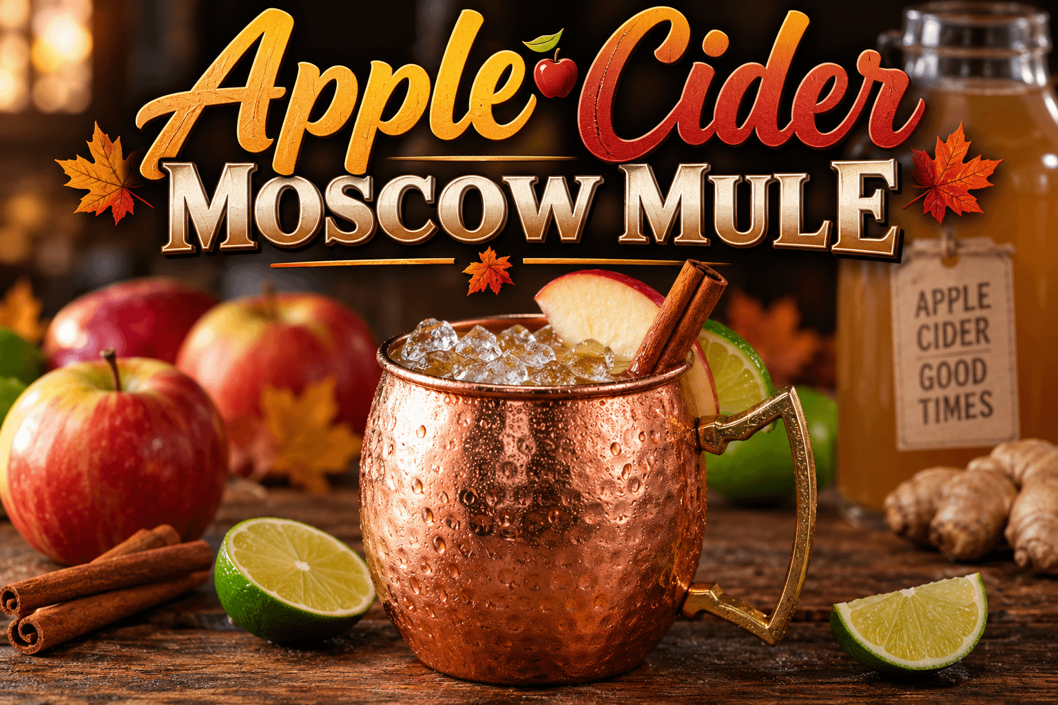 Drink of the Day: Apple Cider Moscow Mule 7 Drink of the Day: Apple Cider Moscow Mule