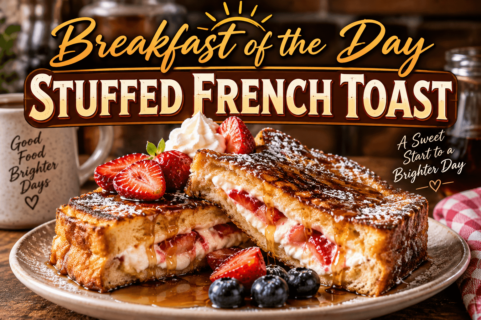Breakfast of the Day: Stuffed French Toast 8 Breakfast of the Day: Stuffed French Toast