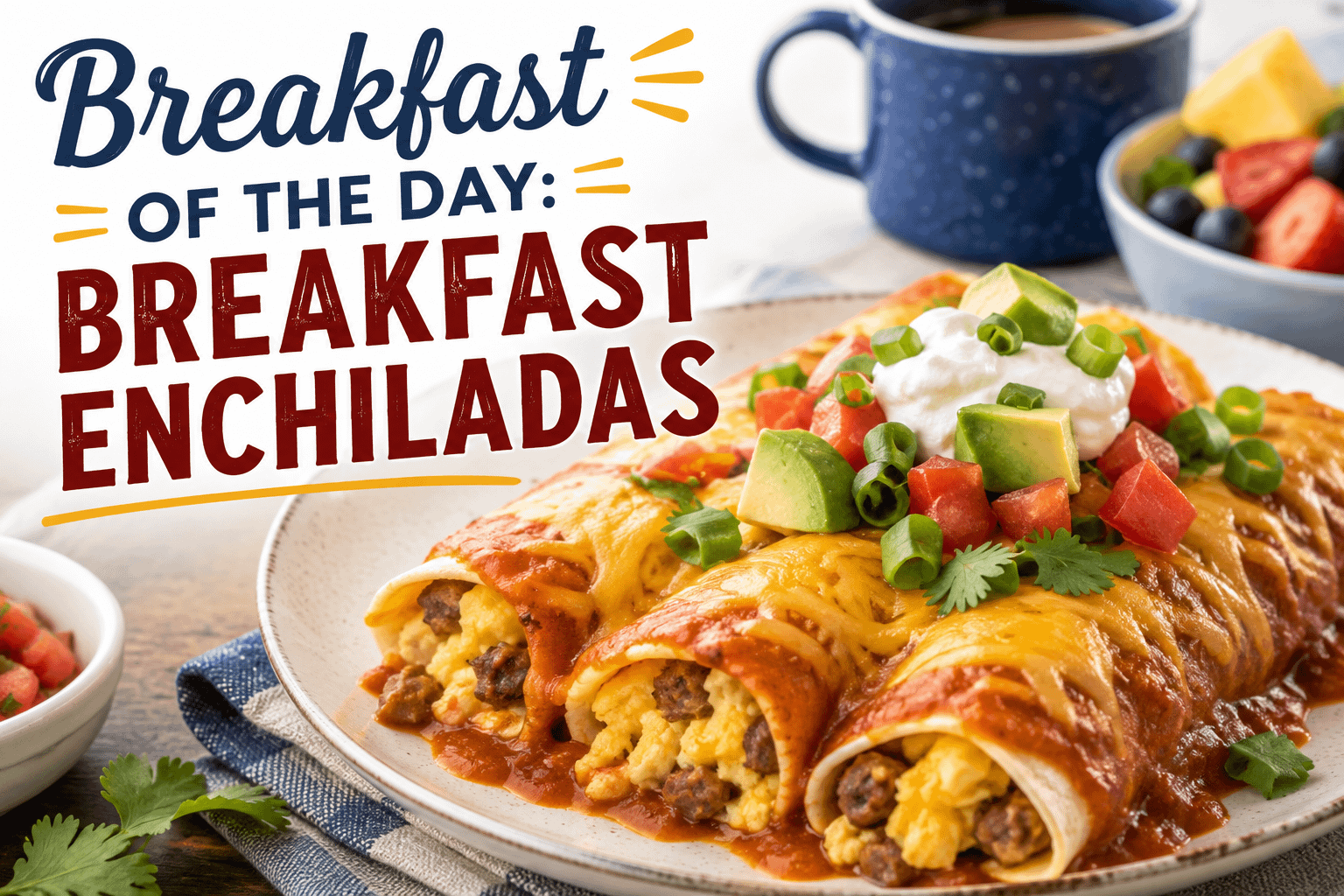 Breakfast of the Day: Breakfast Enchiladas 1 4806b55b fd34 43cb 96c7 17d7710cb619