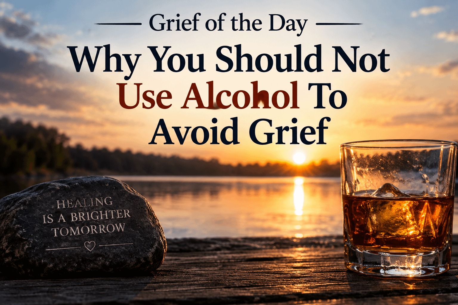 Grief of the Day: Why You Should Not Use Alcohol to Avoid Grief 3 Grief of the Day: Why You Should Not Use Alcohol to Avoid Grief