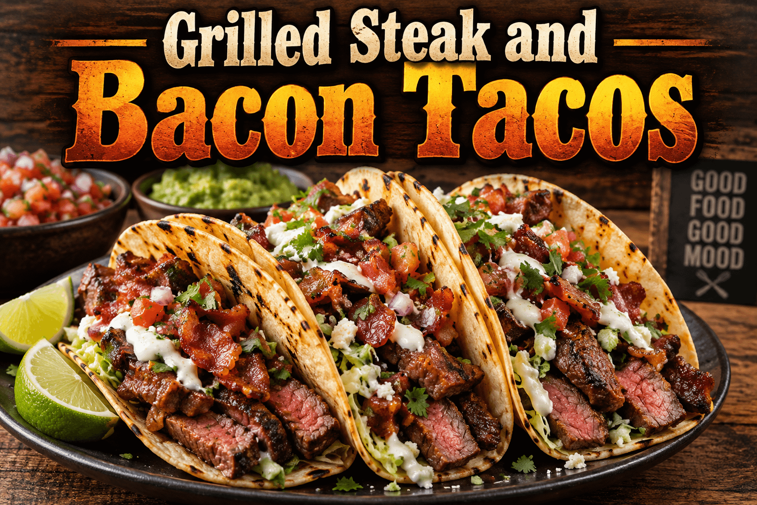 Recipe of the Day: Grilled Steak and Bacon Tacos 7 Recipe of the Day: Grilled Steak and Bacon Tacos