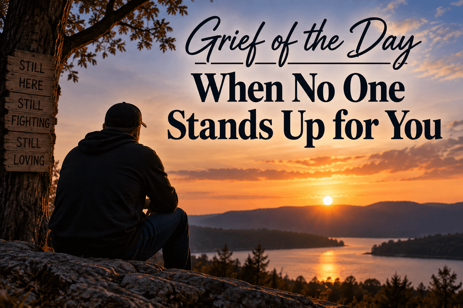 Grief of the Day: When No One Stands Up for You 8 Grief of the Day: When No One Stands Up for You