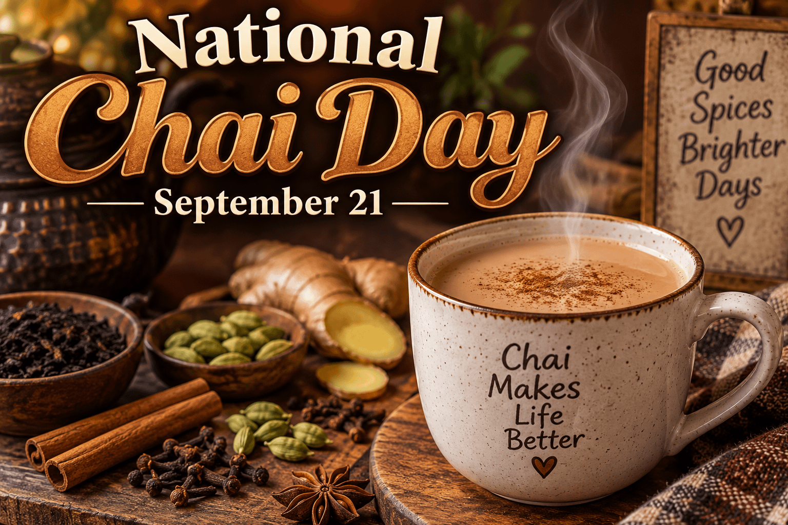 National Chai Day: Celebrate the Warm, Spiced Comfort of Chai 10 National Chai Day: Celebrate the Warm, Spiced Comfort of Chai
