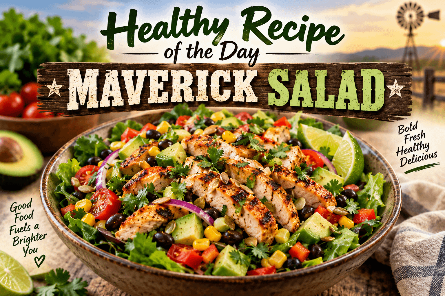 Healthy Recipe of the Day: Maverick Salad