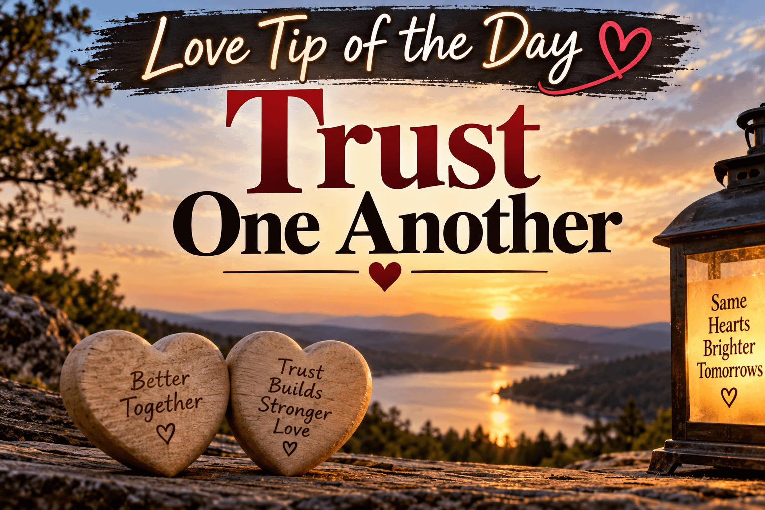 Love Tip of the Day: Trust One Another 3 Love Tip of the Day: Trust One Another