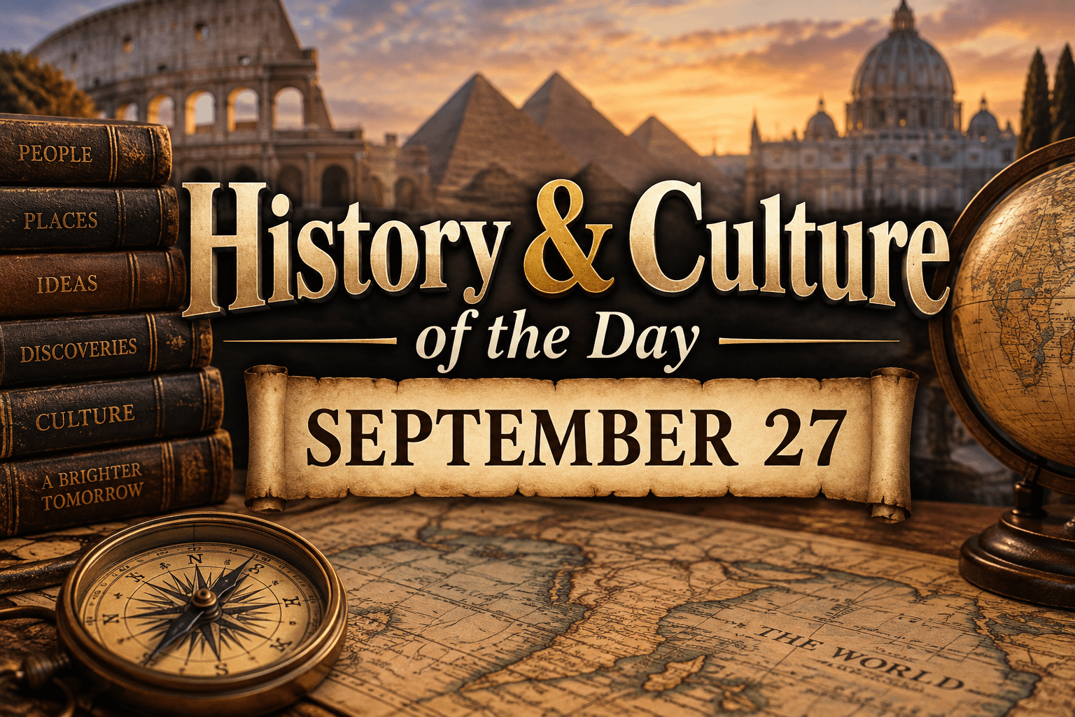 History & Culture of the Day – September 27 3 History & Culture of the Day – September 27