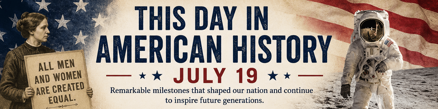 This Day in American History – July 19 1 ed1b858b ae20 4872 80a4 8a2d5590ac9f