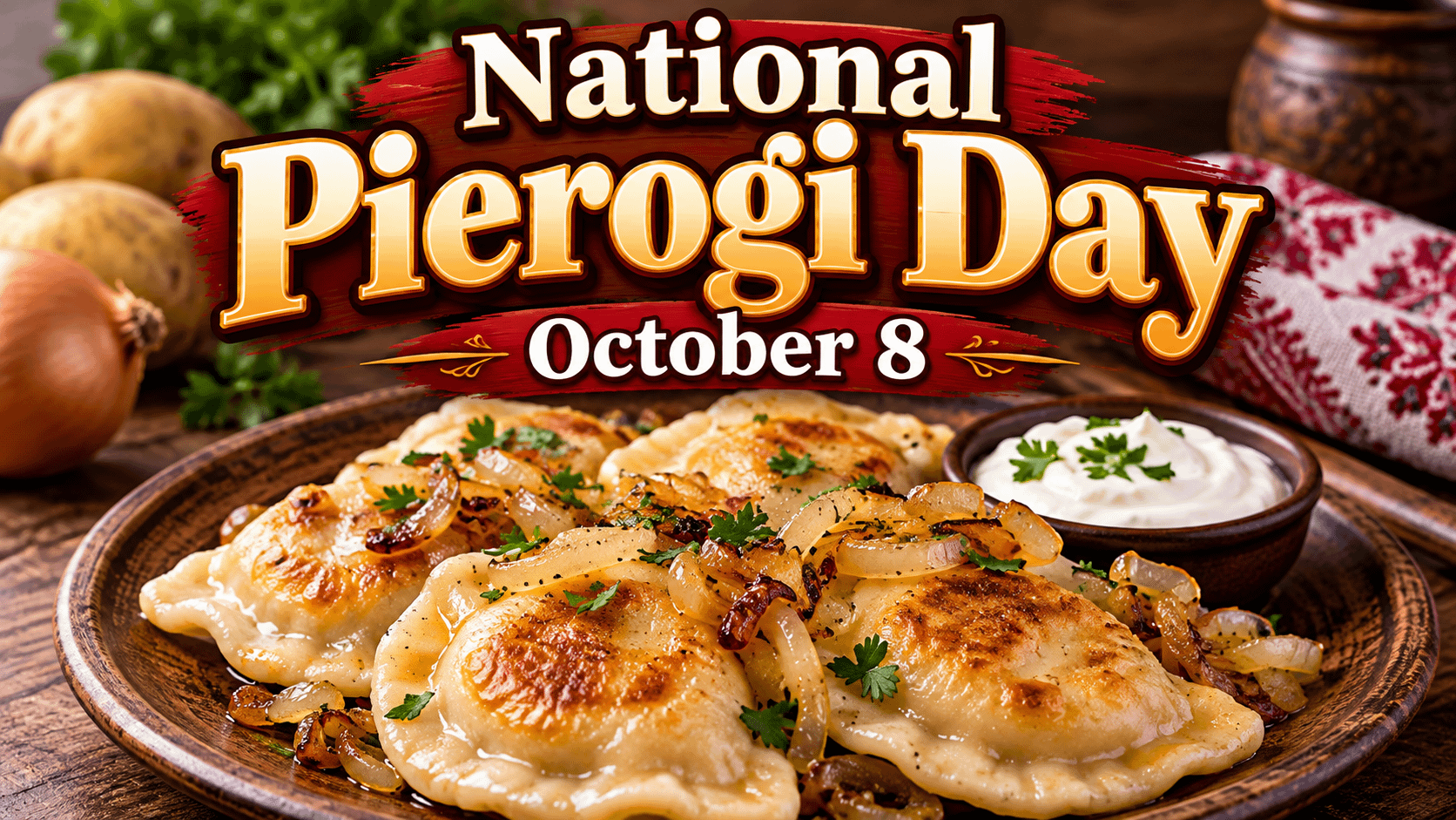 National Pierogi Day — October 8