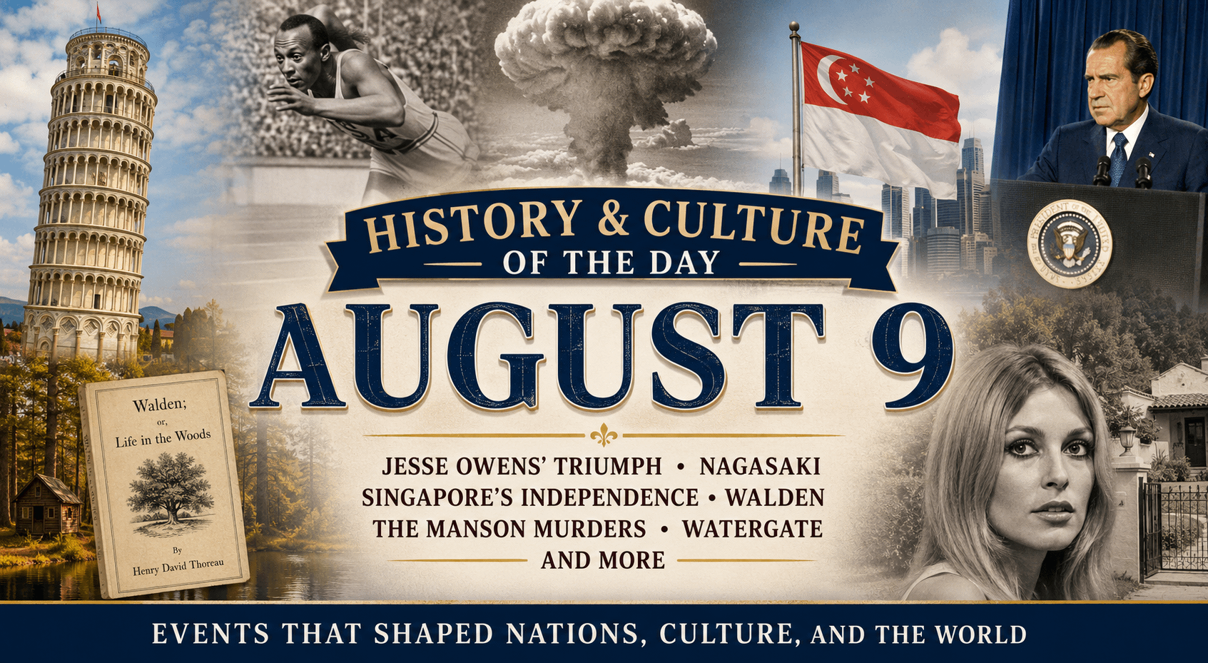 History & Culture of the Day – August 9 1 History & Culture of the Day – August 9