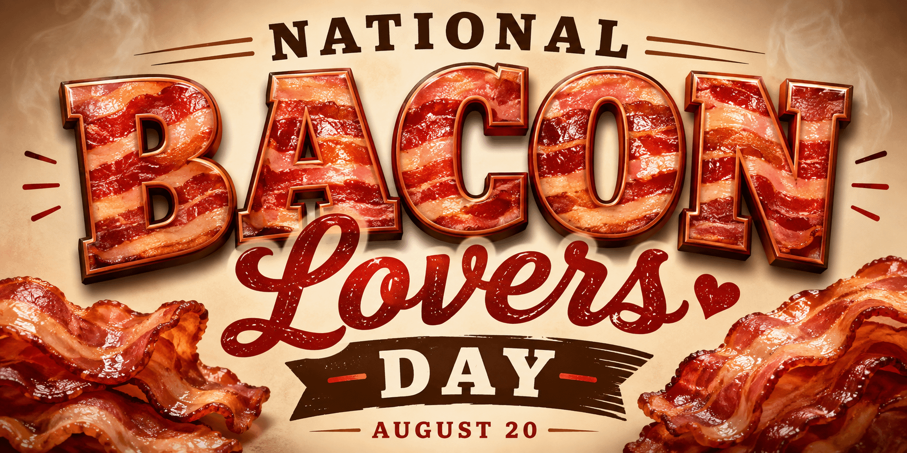 National Bacon Lovers Day – August 20th