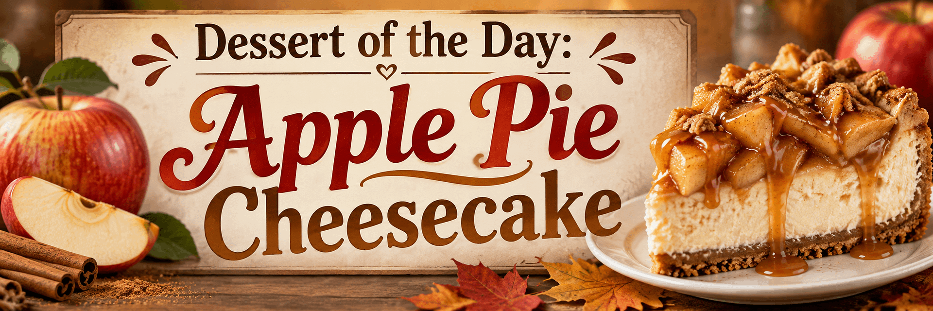 Dessert of the Day: Apple Pie Cheesecake 9 Dessert of the Day: Apple Pie Cheesecake