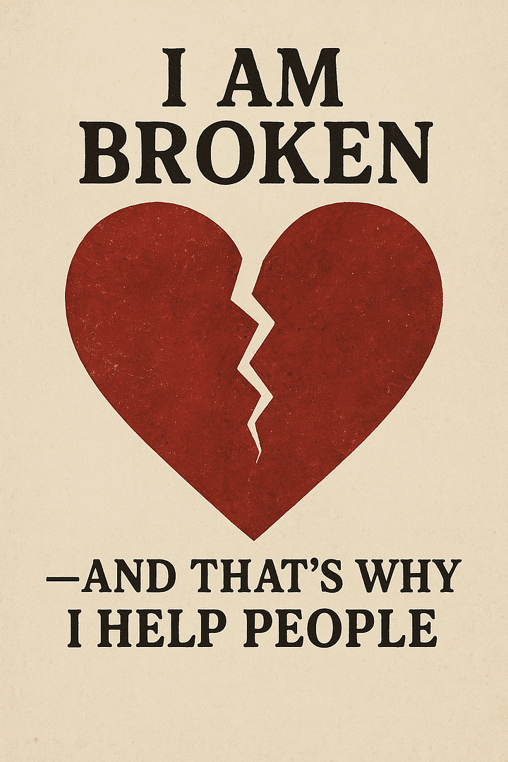 I Am Broken—And That’s Why I Help People