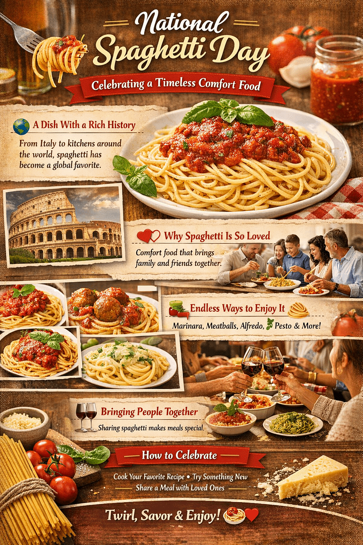 🍝 National Spaghetti Day: Celebrating a Timeless Comfort Food 1 48d95072 4384 44ba abdd d34893f2fdb1