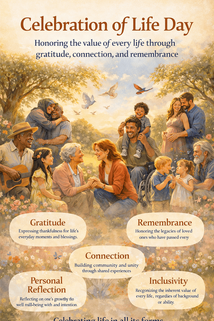 Celebration of Life Day: Honoring the Gift, Meaning, and Journey of Living 1 49e41e3e 308a 46d0 a14f 6103812d1184