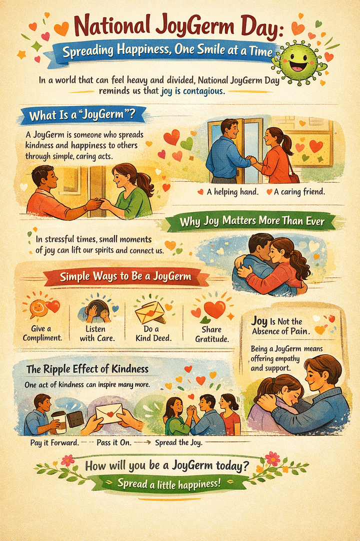 National JoyGerm Day: Spreading Happiness, One Smile at a Time 1 cf1f77c6 63ef 4b0d 980c 781f25bfed3e