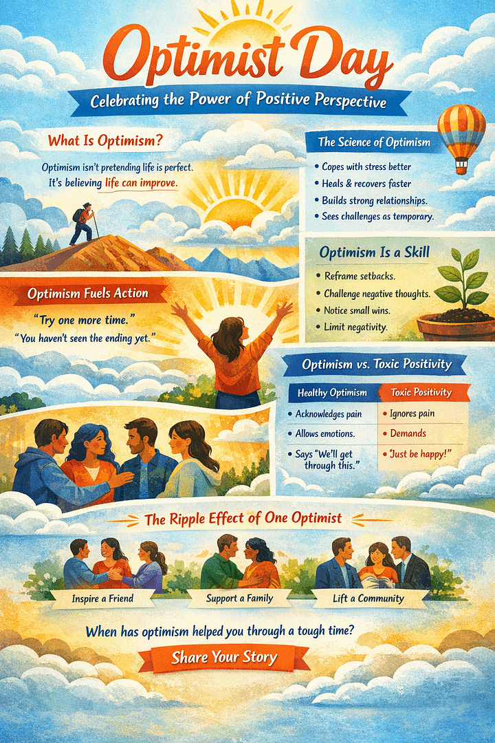 Optimist Day: Celebrating the Power of Positive Perspective 1 0c2cd8e4 64ba 422e a5eb 77fe73b4dc92