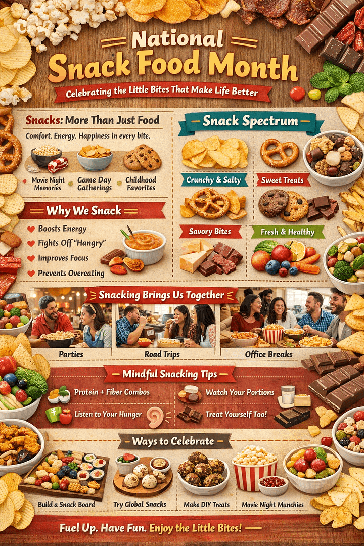National Snack Food Month: Celebrating the Little Bites That Make Life Better 6 National Snack Food Month: Celebrating the Little Bites That Make Life Better