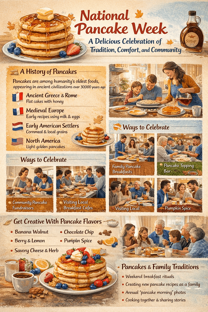 National Pancake Week: A Delicious Celebration of Tradition, Comfort, and Community 1 5d9455de 9b43 473a afb0 51097b73e495