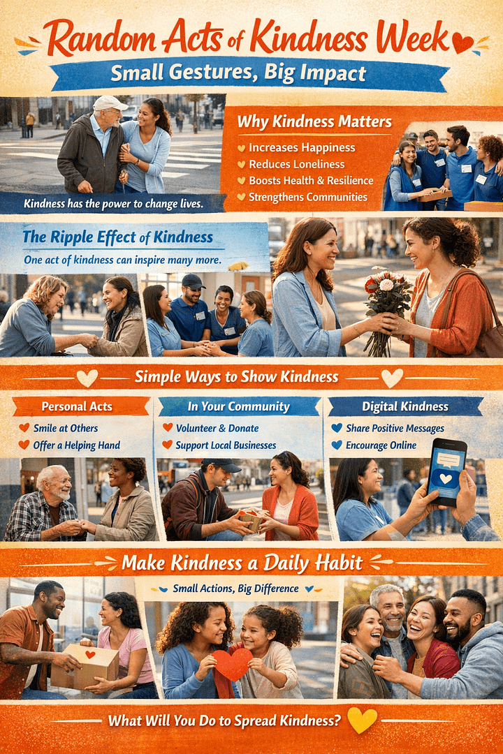 Random Acts of Kindness Week: Small Gestures, Big Impact 1 66a8667c 25f3 46a1 9123 38cb05010a44