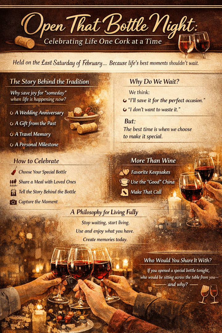 Open That Bottle Night: Celebrating Life One Cork at a Time 1 ed766b88 a9a6 4d44 811e 35229d55385e