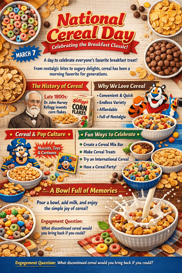 🥣 National Cereal Day: Celebrating the Breakfast Classic 1 7d4a472c 78a3 4572 9706 82a462b6cce9