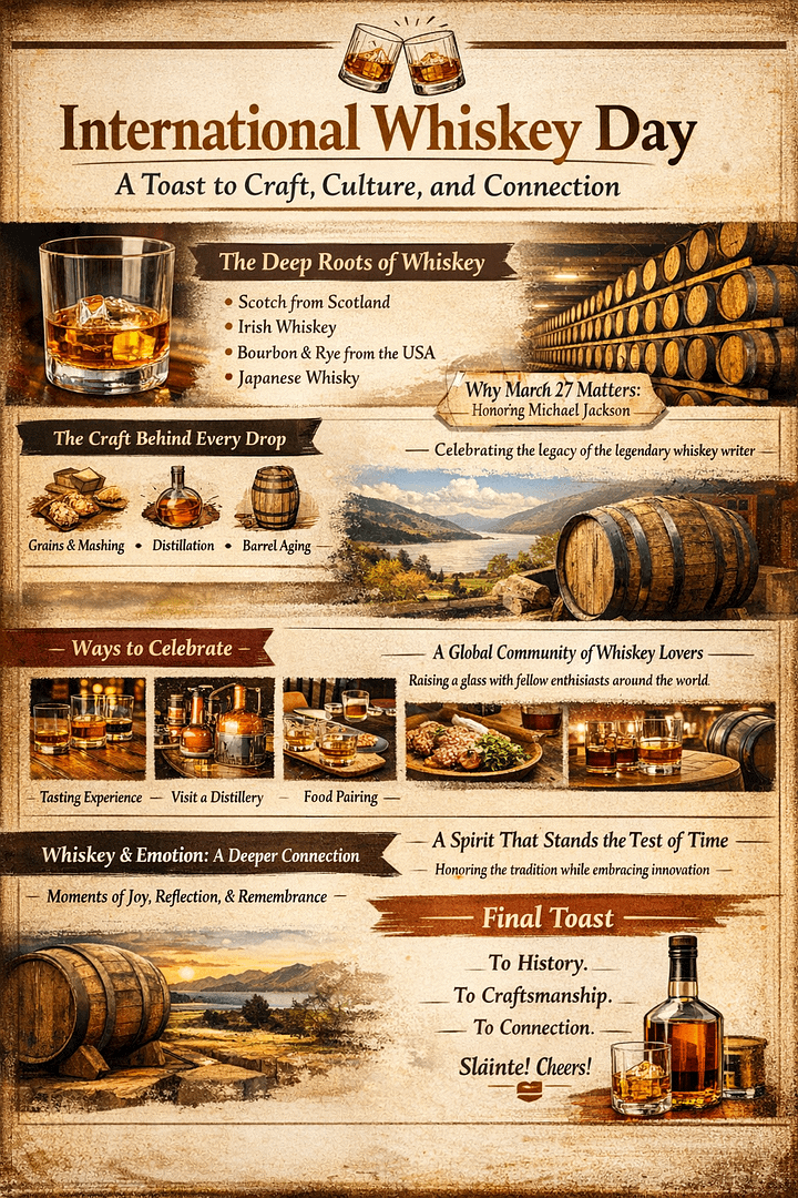🥃 International Whiskey Day: A Toast to Craft, Culture, and Connection 1 81e0d46c 1f8c 412a bfb6 e12d192319fa