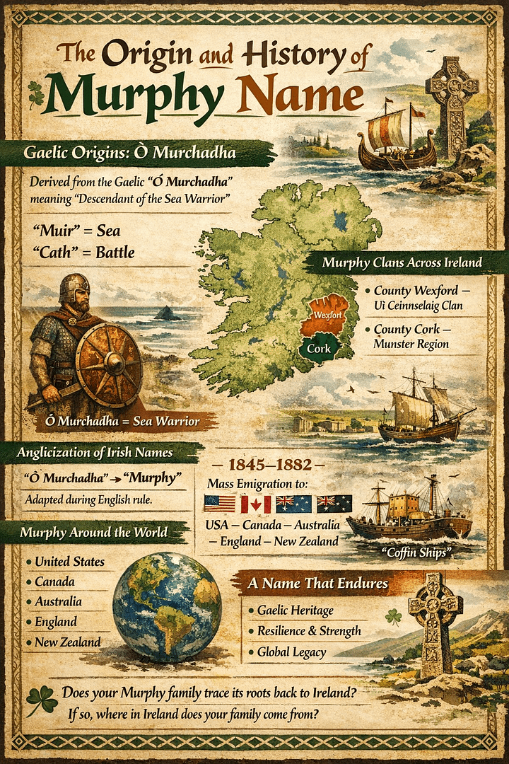 The Origin and History of the Murphy Name 1 d4b7005b 2630 44bc ace8 dea5c3d46e7d
