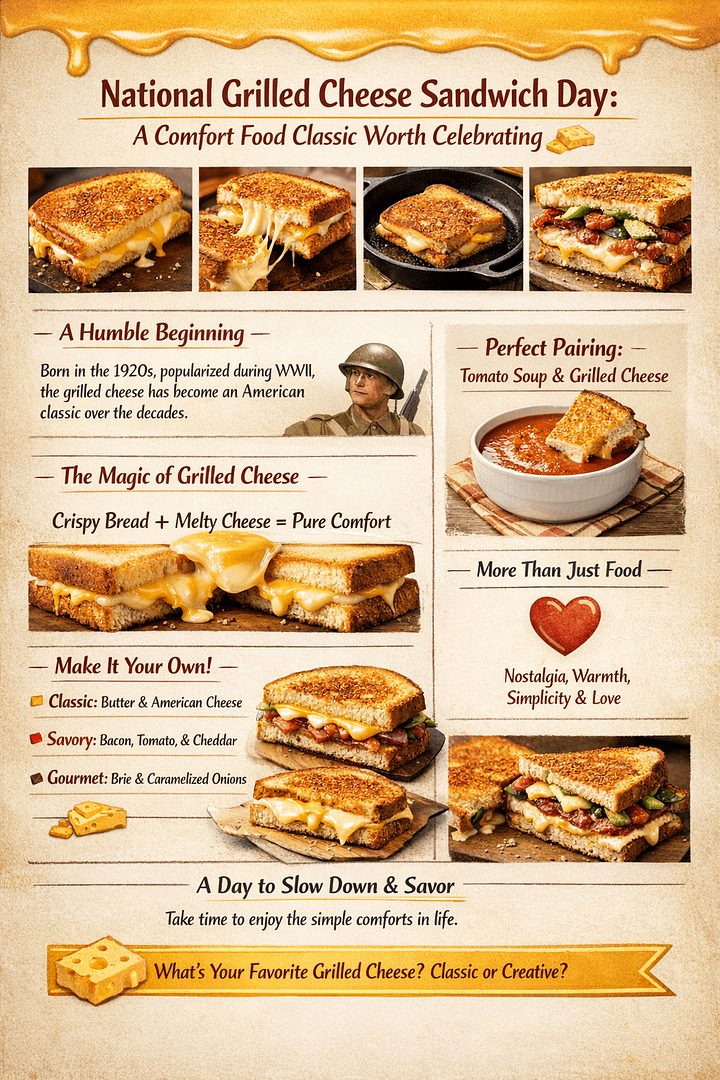 🧀 National Grilled Cheese Sandwich Day: A Comfort Food Classic Worth Celebrating 1 25a558ee 0c01 46a8 962e be004605f47c