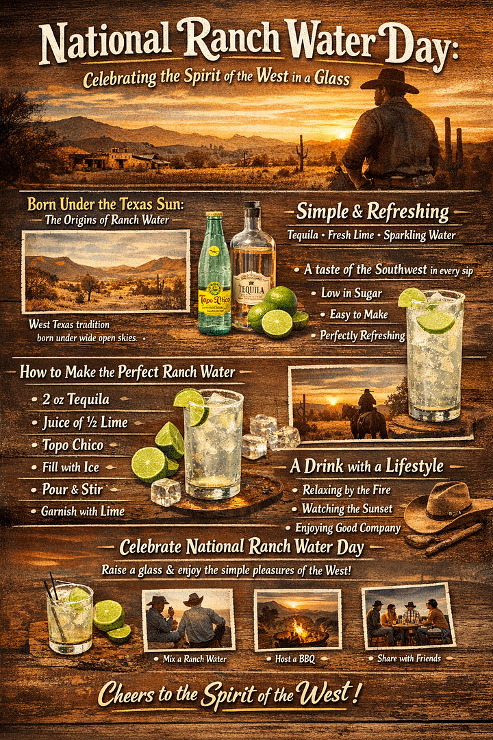 National Ranch Water Day: Celebrating the Spirit of the West in a Glass 1 81be3cdd 500d 4030 9b51 5e9acf2d107e