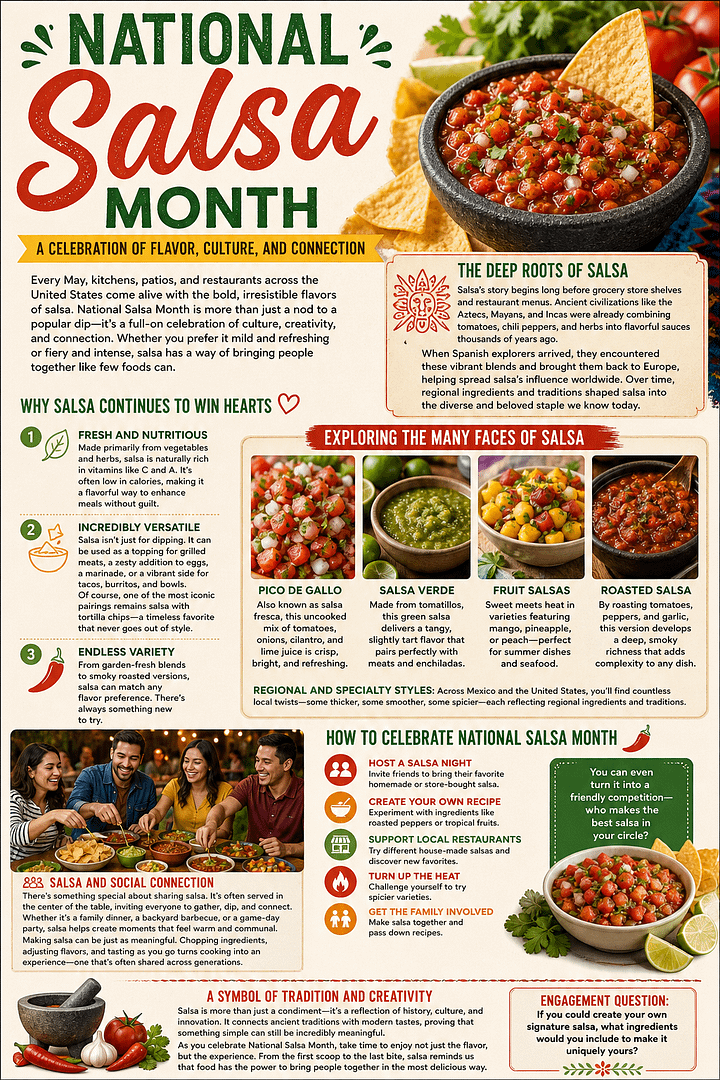 National Salsa Month: A Celebration of Flavor, Culture, and Connection 1 93c85589 8d93 4e63 9fe8 09e0807cbcab