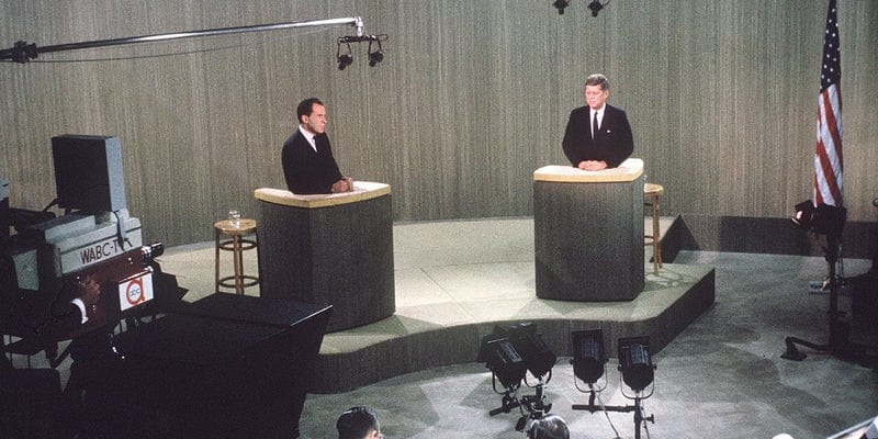 Kennedy and Nixon Square Off in First Televised Presidential Debate 10 Kennedy and Nixon Square Off in First Televised Presidential Debate