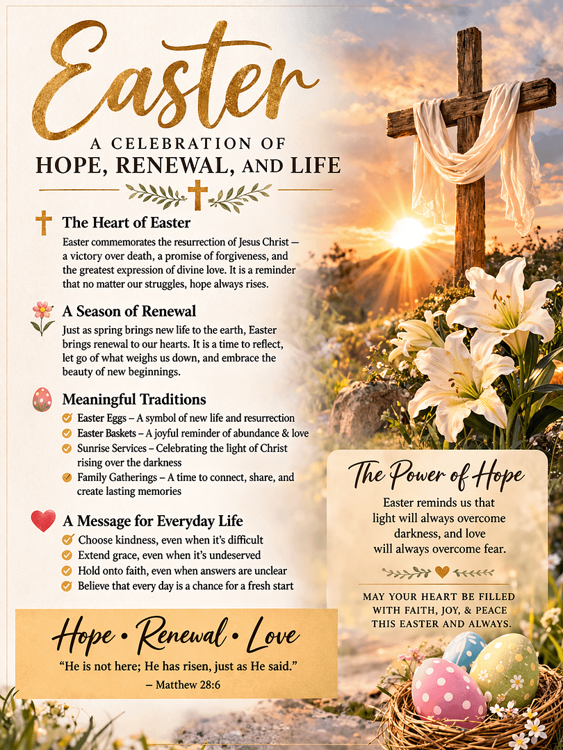 Easter: A Celebration of Hope, Renewal, and Life 1 1802d10f bceb 485d a821 ef8d5af0bb0d