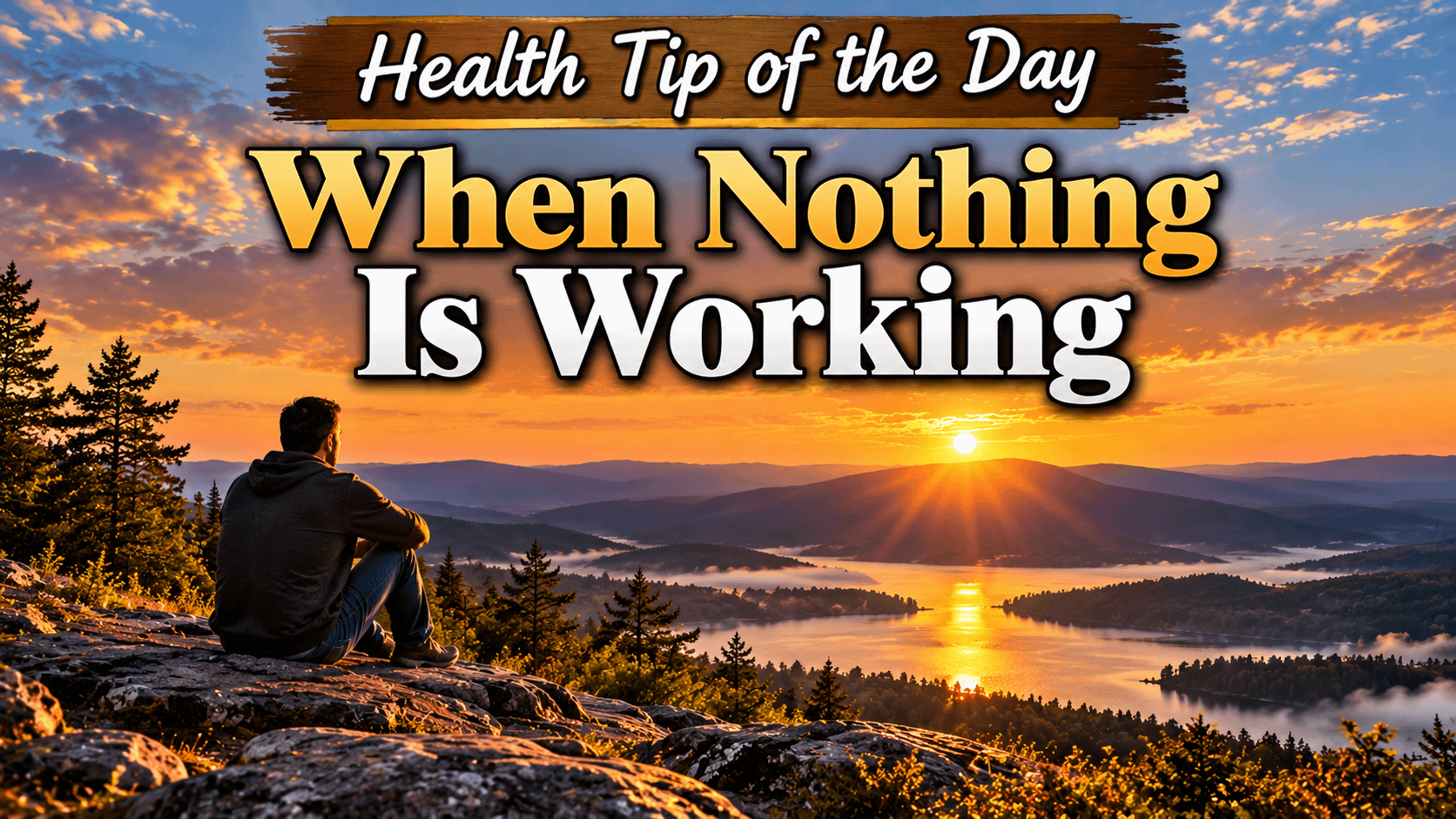 Health Tip of the Day: When Nothing Is Working 3 Health Tip of the Day: When Nothing Is Working