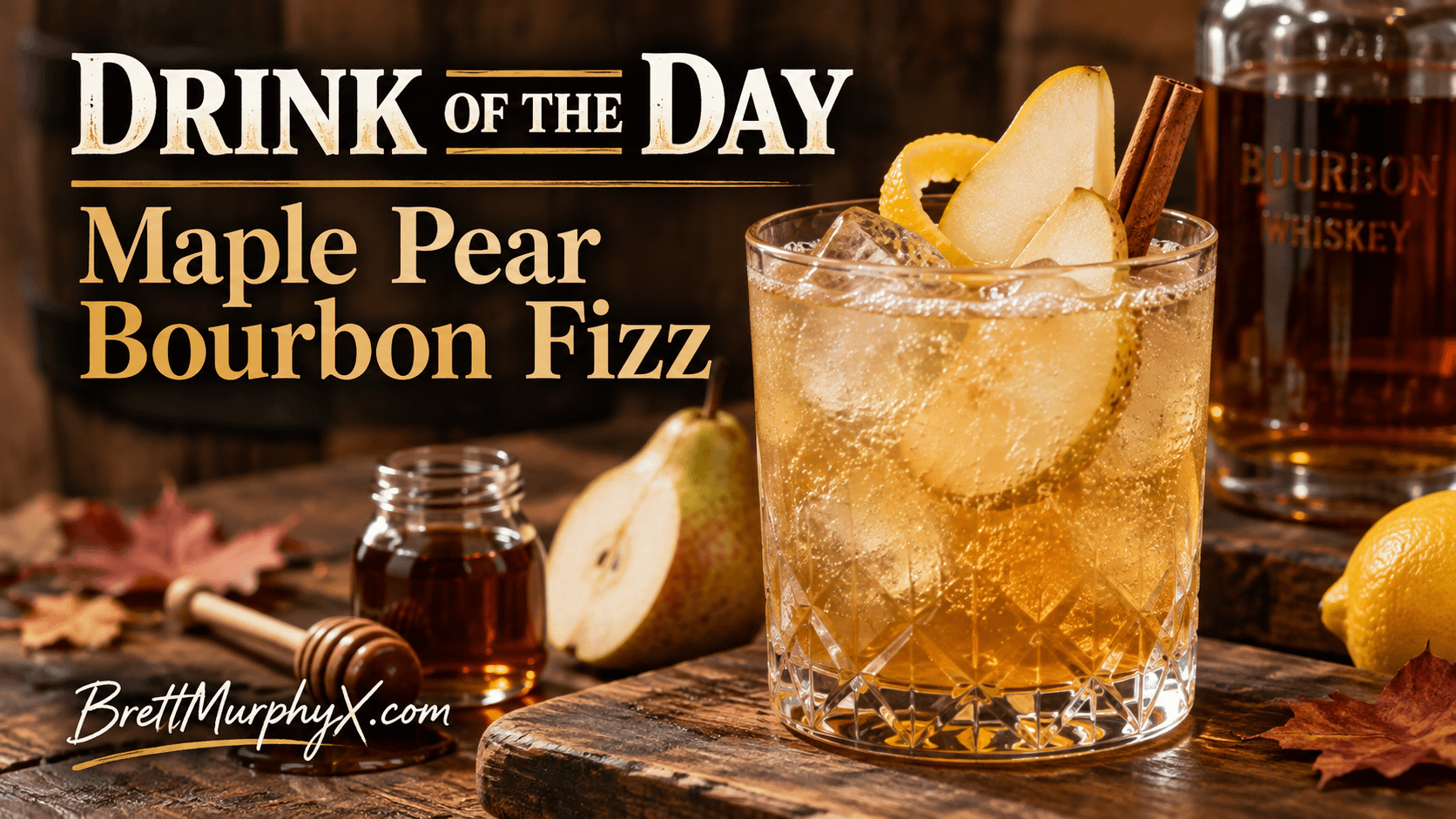 Drink of the Day: Maple Pear Bourbon Fizz 1 d9903c02 b890 457c 9aa6 dad5c1801aa9