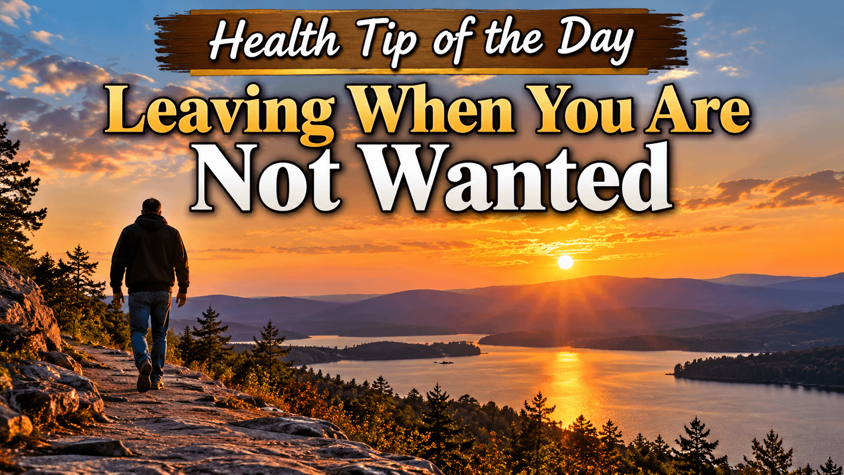 Health Tip of the Day: Leaving When You Are Not Wanted