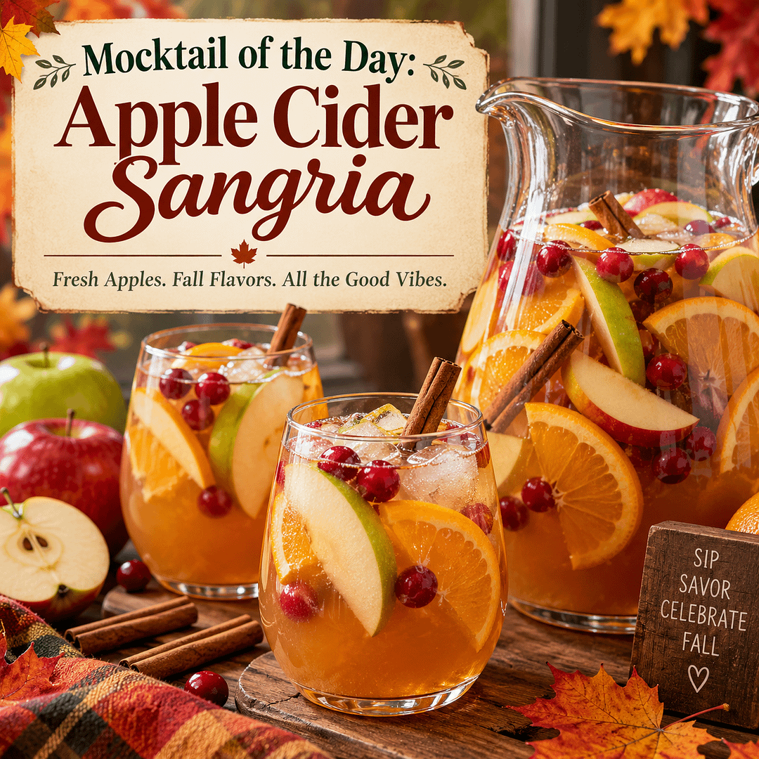 Mocktail of the Day: Apple Cider Sangria 1 5bc87243 49a1 49ce bfa4 8cfd5d650b31