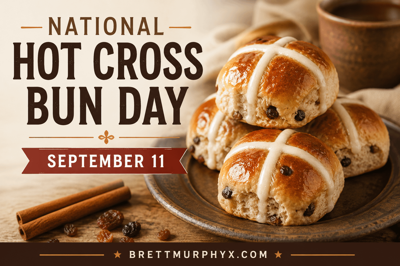 National Hot Cross Bun Day: Celebrating a Sweet, Spiced Tradition 1 ee21671d 3238 4954 a55d 559ad82ebf44