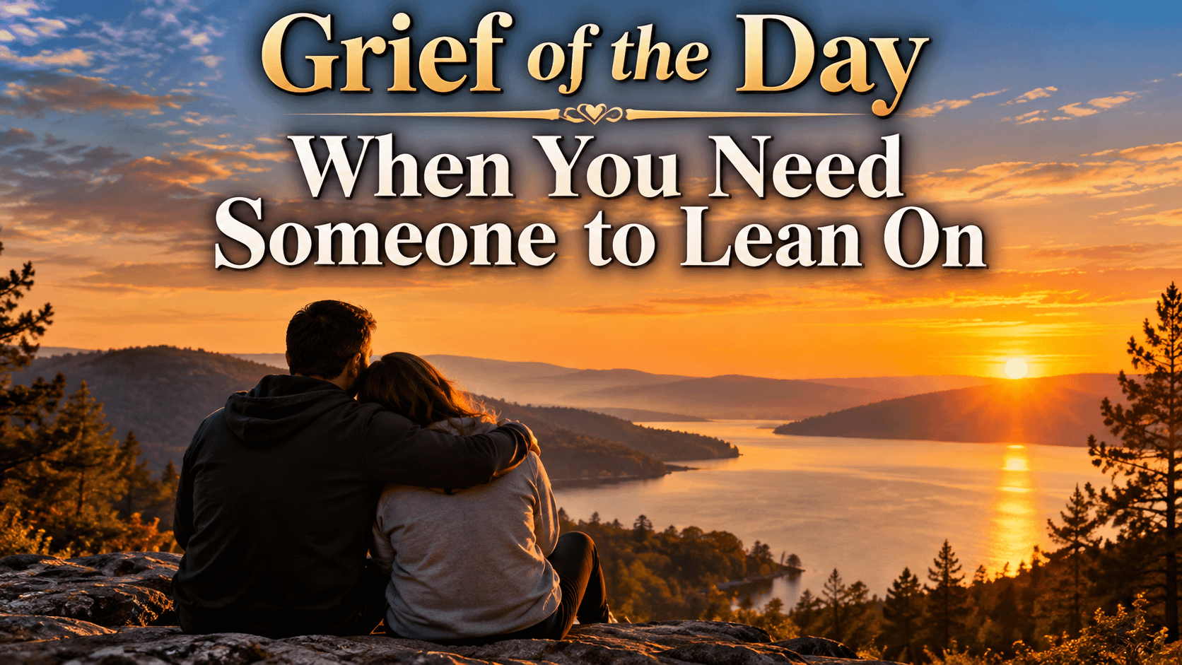 Grief of the Day: When You Need Someone to Lean On 2 Grief of the Day: When You Need Someone to Lean On