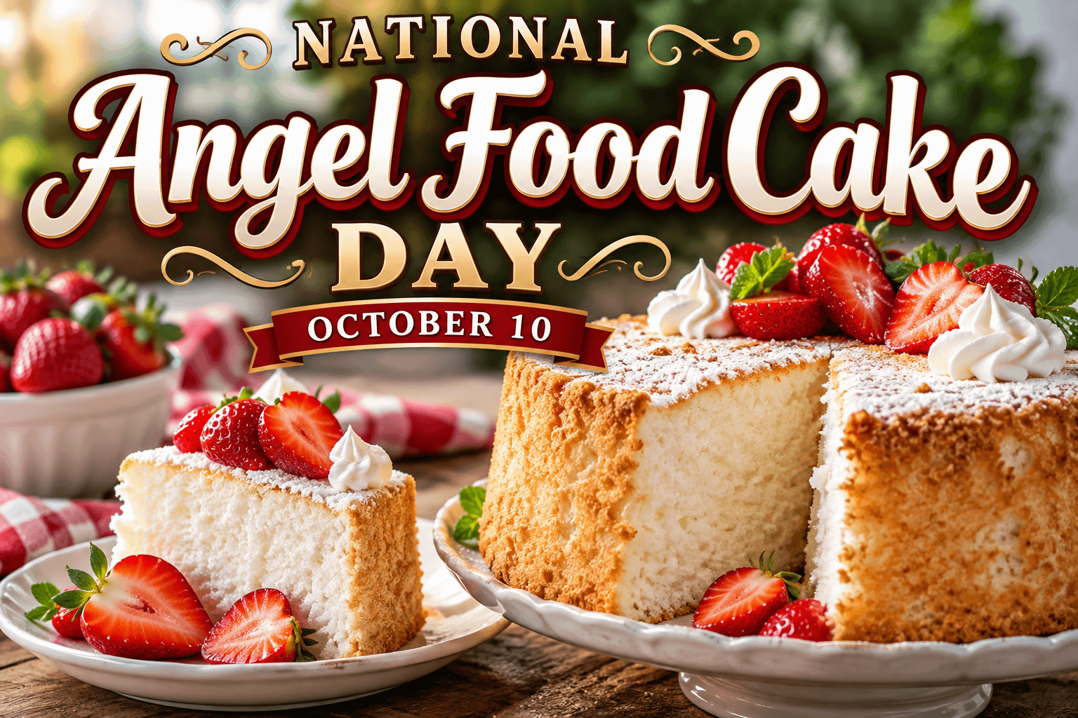 National Angel Food Cake Day: Celebrating a Light, Fluffy American Classic 3 National Angel Food Cake Day: Celebrating a Light, Fluffy American Classic